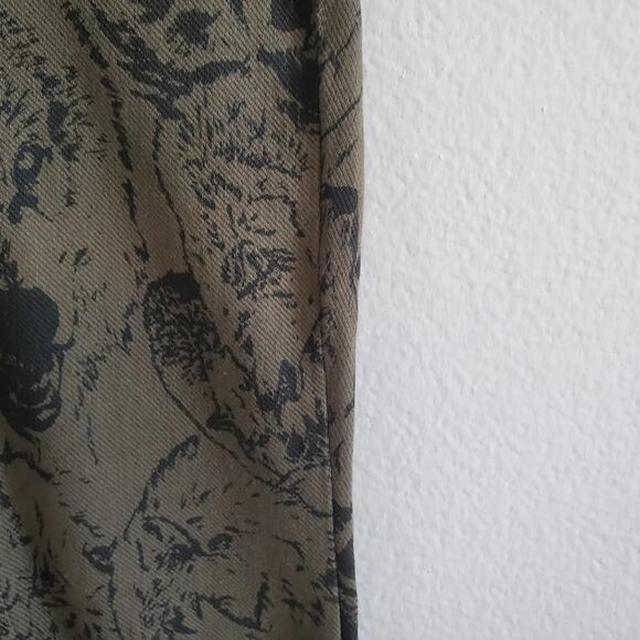 NWT OBEY Lean & Mean Print Skinny Fit Pants - Picture 3 of 7